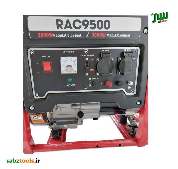 موتور برق ۳ کیلو وات راکون مدل RAC95002