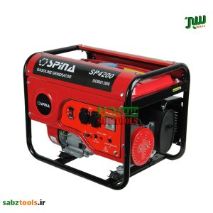 موتور برق بنزینی اسپینا 2.8 کیلووات هندلی مدل SP4200 گالری
