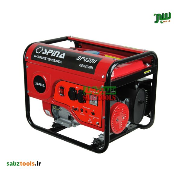 موتور برق بنزینی اسپینا 2.8 کیلووات هندلی مدل SP4200 گالری