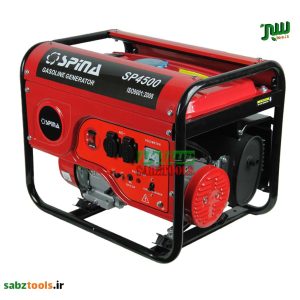 موتور برق بنزینی اسپینا 3 کیلووات هندلی مدل SP4500
