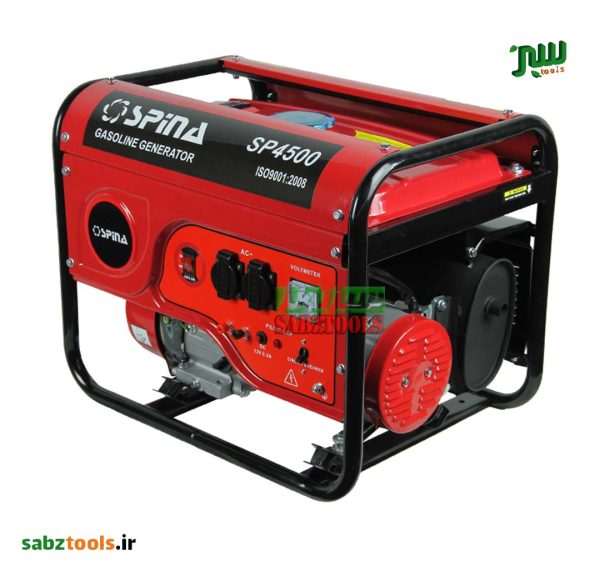 موتور برق بنزینی اسپینا 3 کیلووات هندلی مدل SP4500