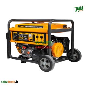 موتور برق بنزینی اسپینا 8.5 کیلووات استارتی تکفاز ATS دار مدل SP19000E
