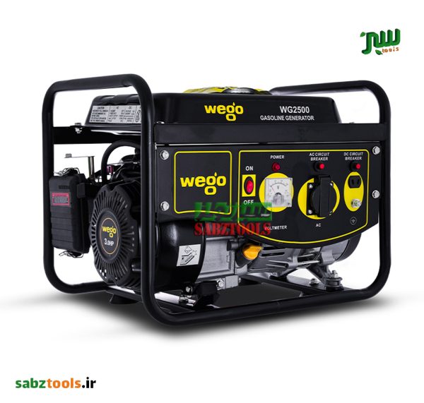 موتور برق بنزینی ویگو 1 کیلووات هندلی مدل WG2500